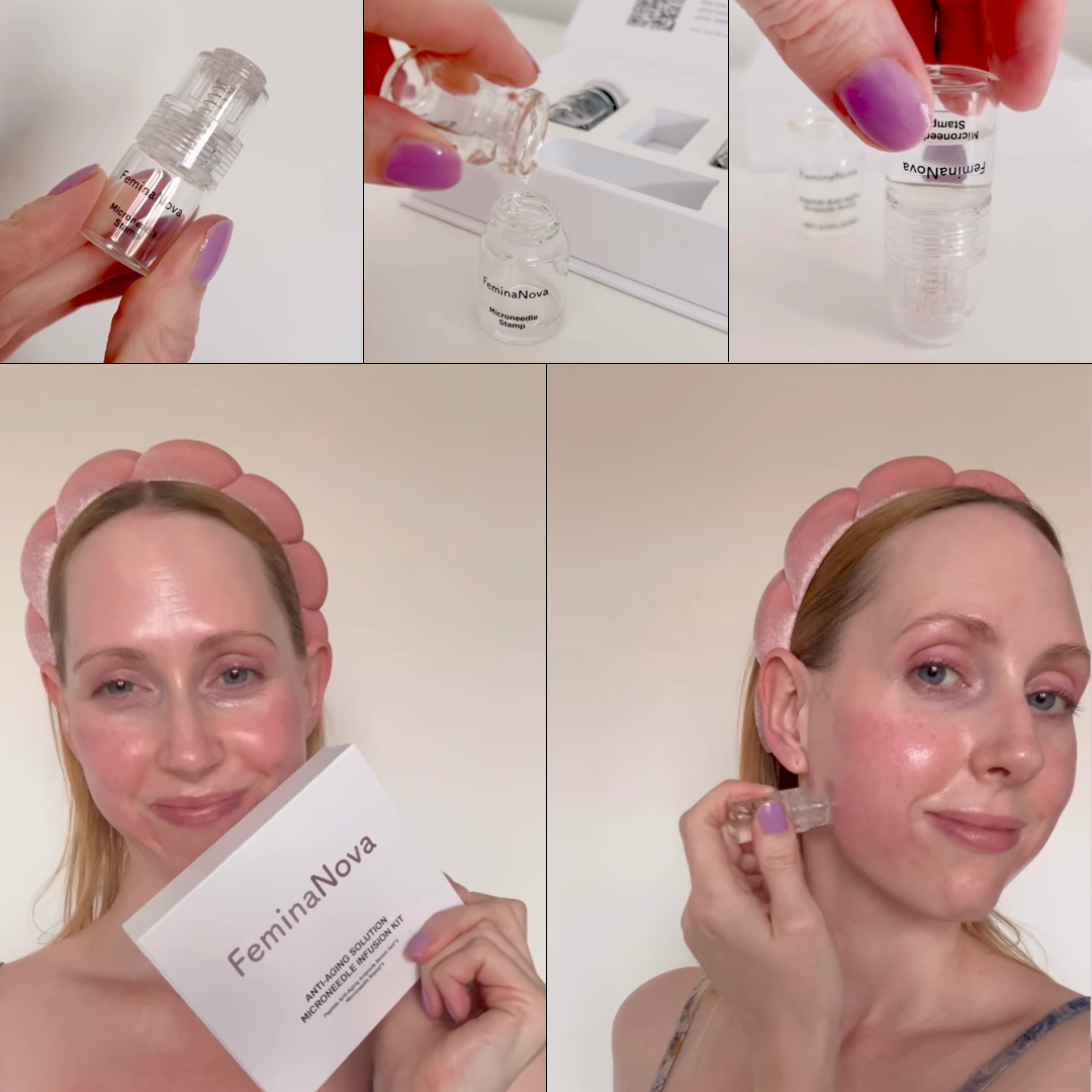 Clinical At Home Treatment Look Years Younger In 5 Min BCFY demonstration with product application and instructions.