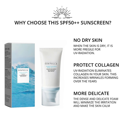 waterproof face sunscreen SPF50